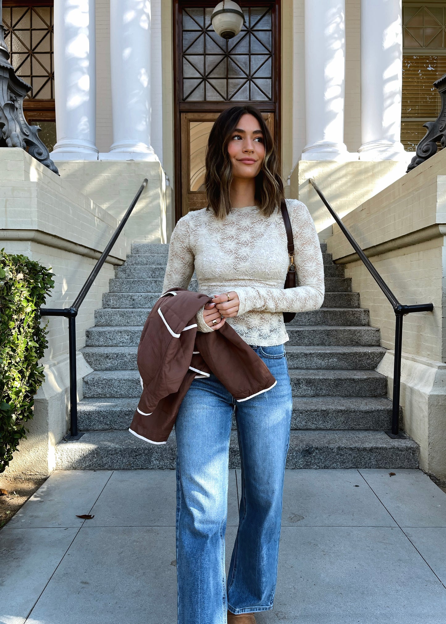 Lady Lux Top in Cream