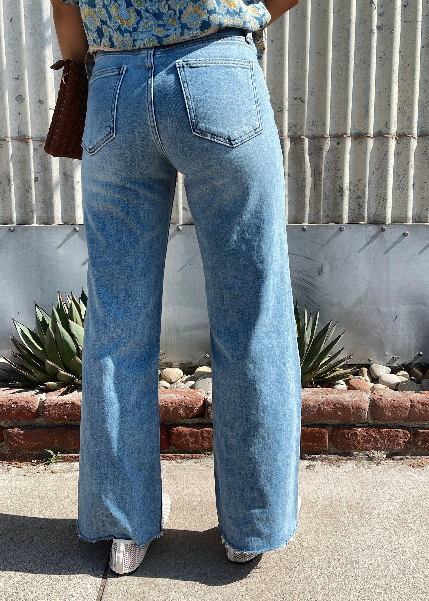 Risk Taker Wide Leg Jeans