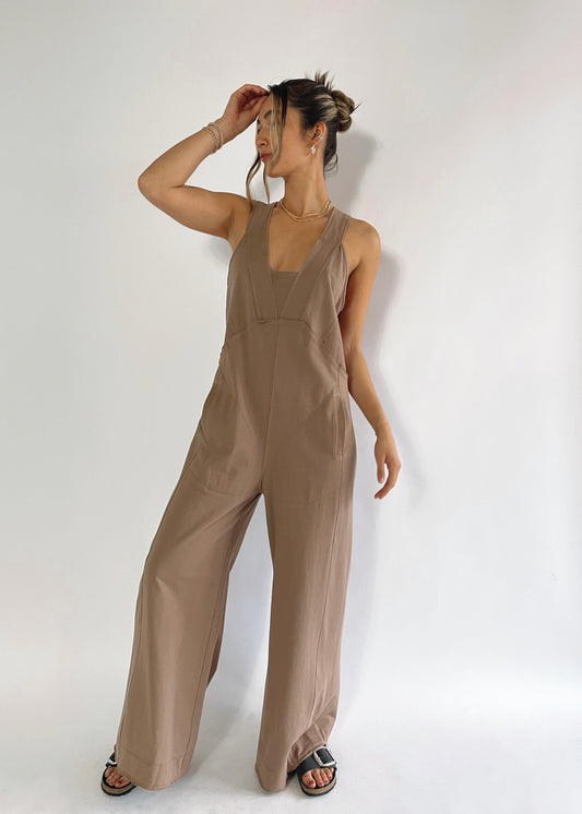 Bowden French Knit Jumpsuit