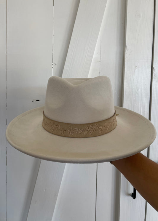 The Mirage Hat in Ivory