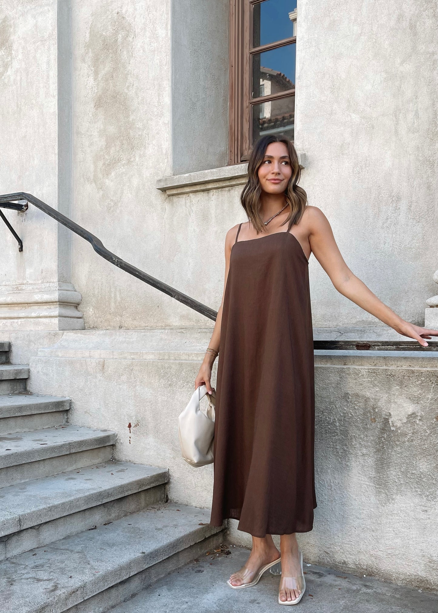 Espresso Midi Dress