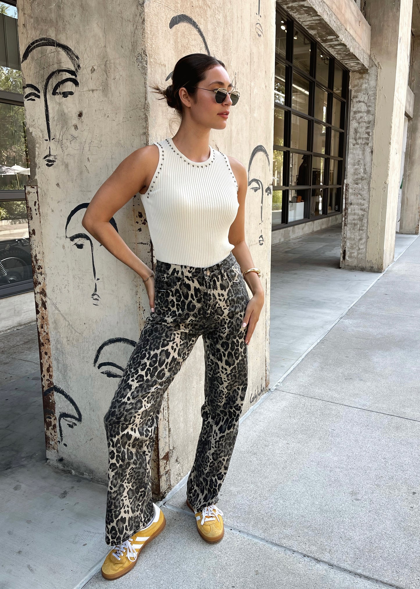 Seeing Spots Leopard Print Pants