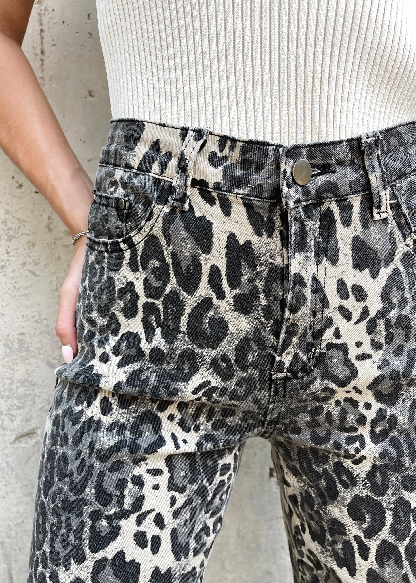 Seeing Spots Leopard Print Pants