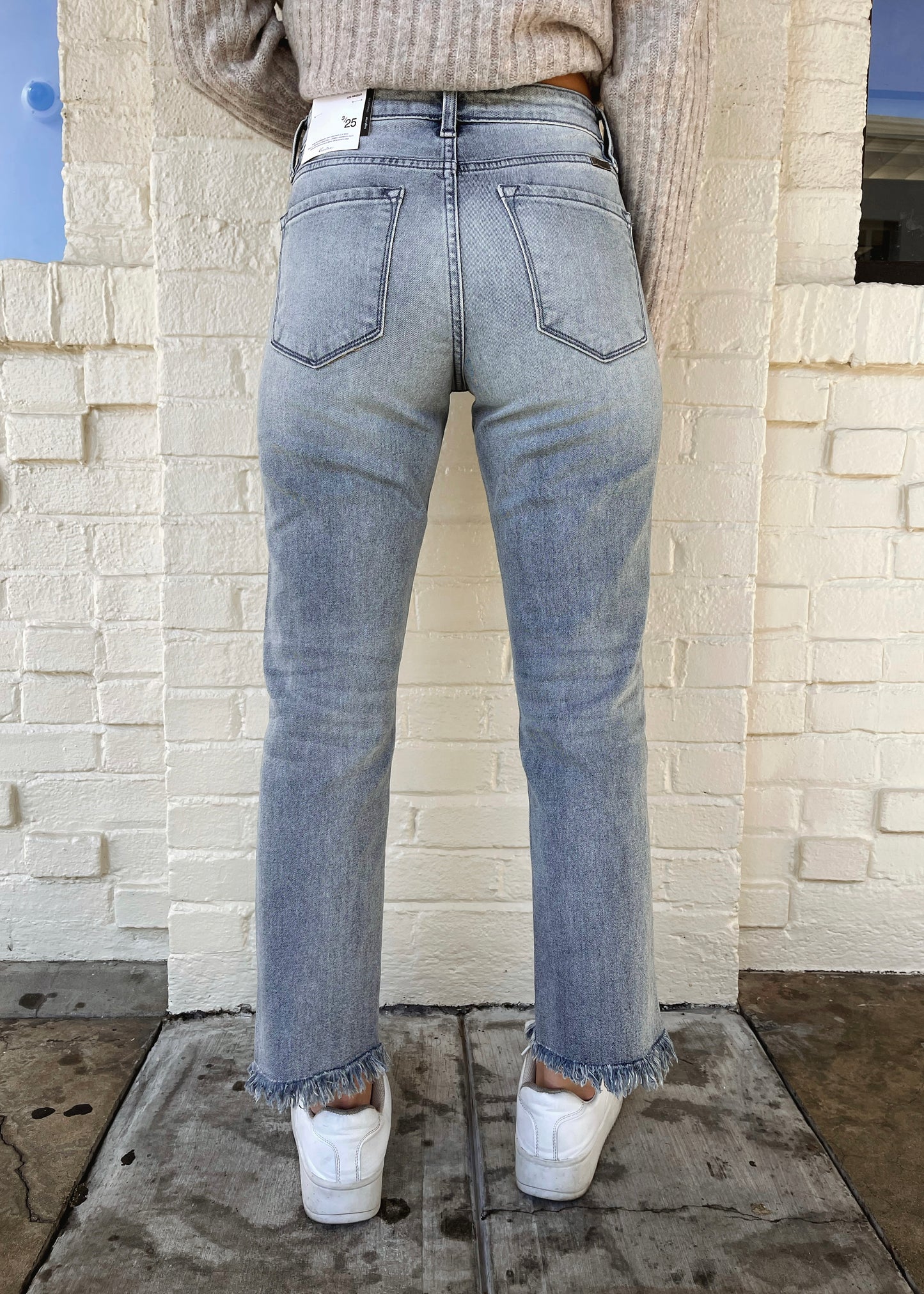 Demi High Rise Straight Jeans